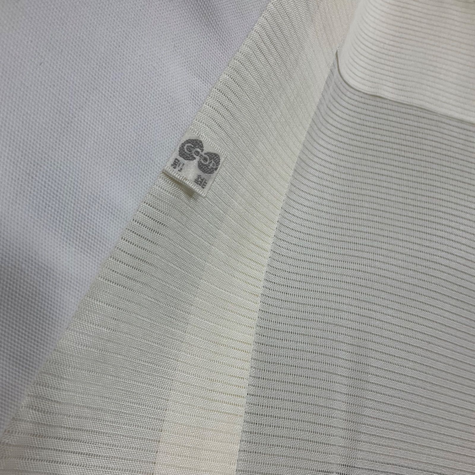 同然◆夏物◆長襦袢◆駒絽織◆仕付け糸付き◆正絹◆単衣◆半衿付き◆裄長◆裄68肩丈139.5◆小紋紬附下訪問着留袖袷単衣夏着物◆K1186