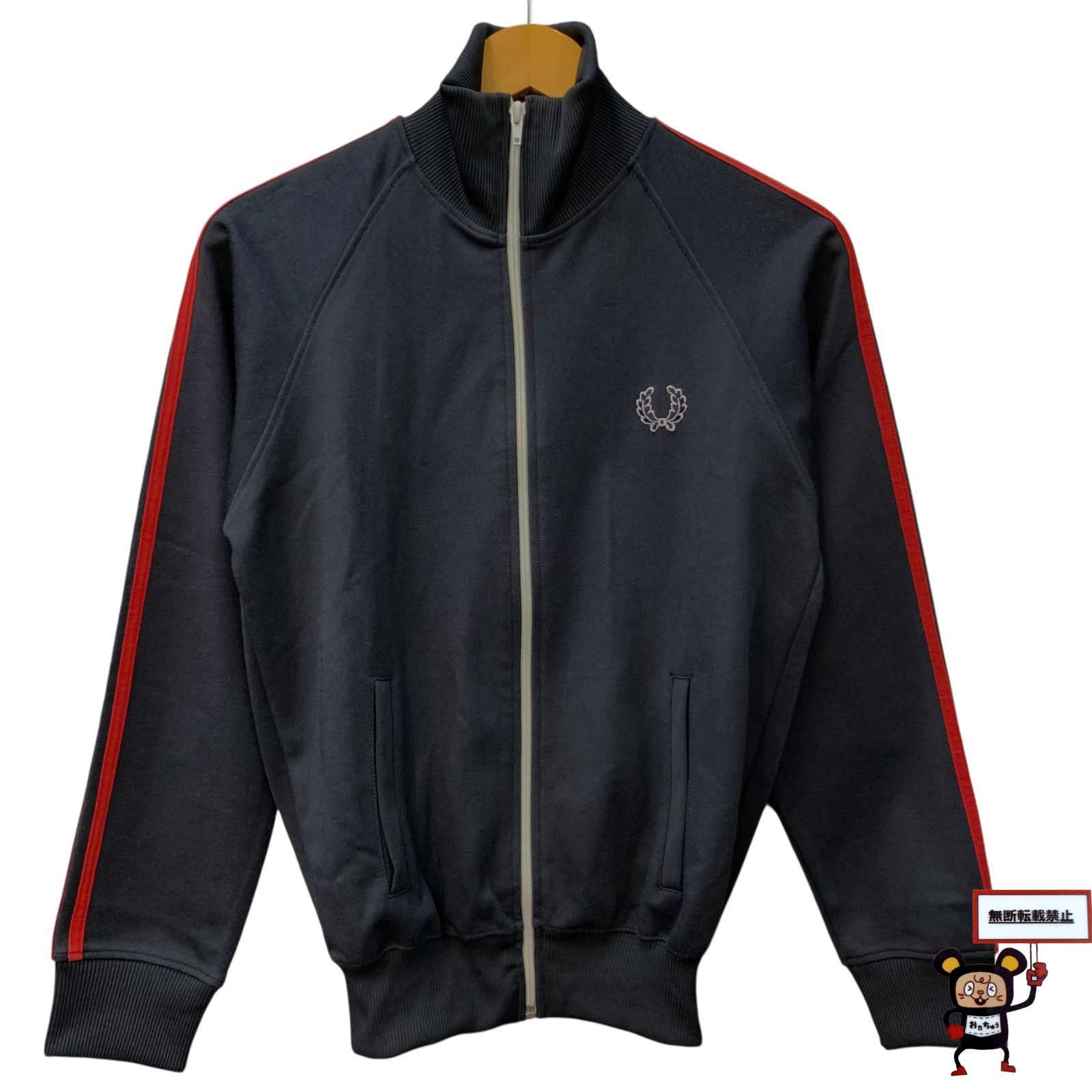 FRED PERRY トラックジャケット Sサイズ 紺 FRED PERRY トラックジャケット ネイビー 濃紺 Sサイズ Mサイズ