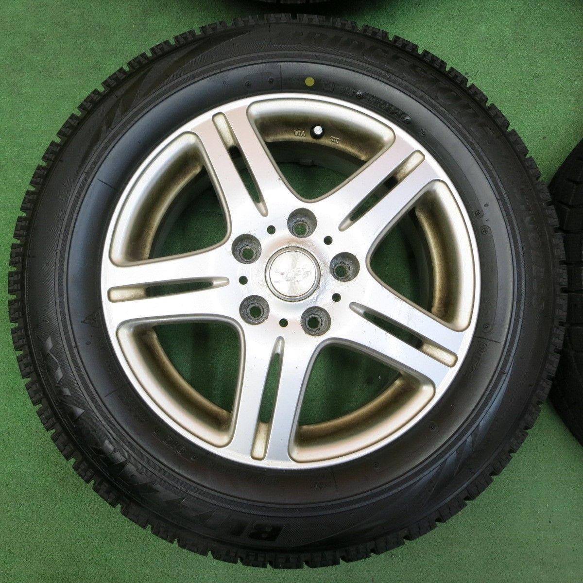 バリ溝 195/65R15 GOODYEAR EAGLE RVS 4本 セット