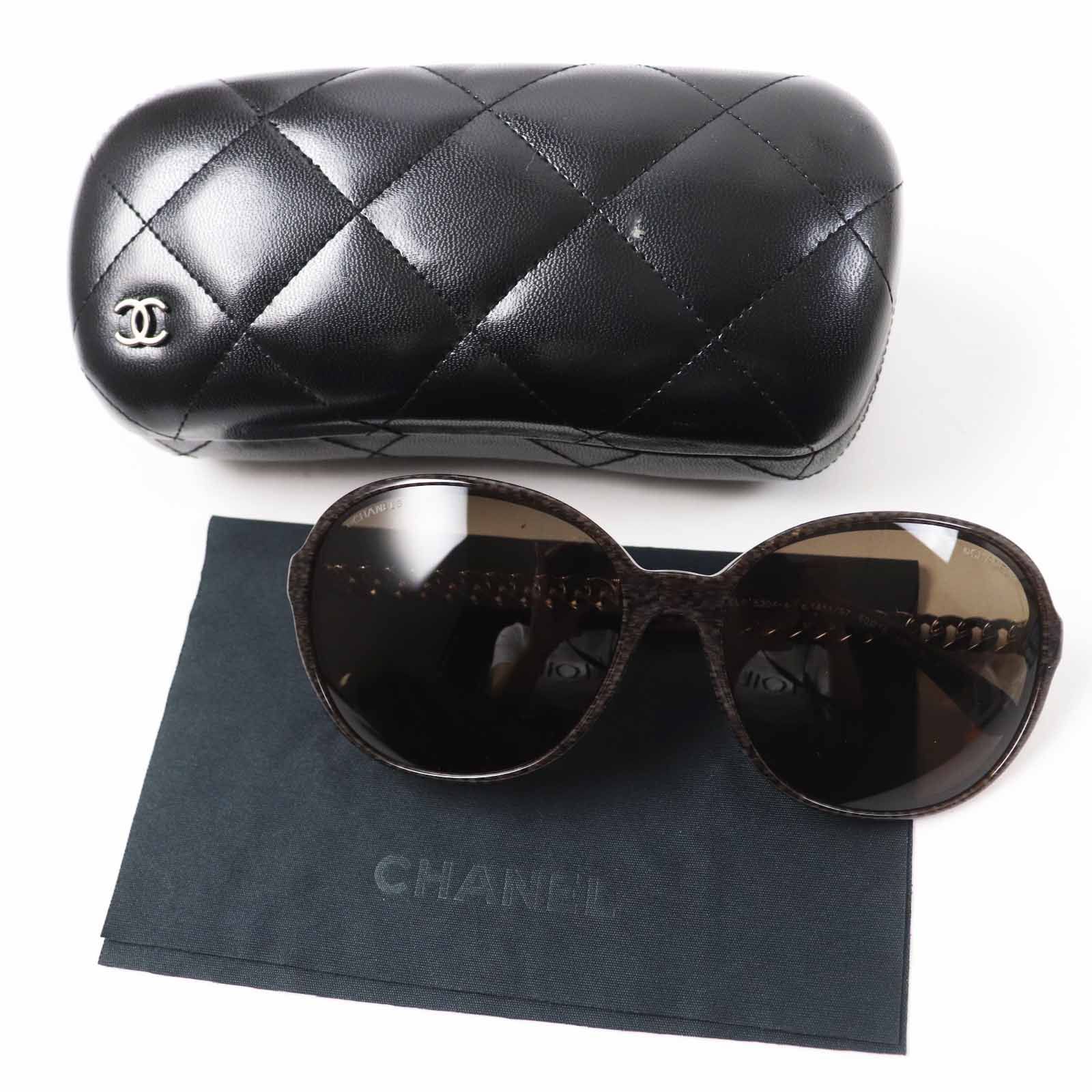 美品◎CHANEL シャネル 5304-A ココマーク サングラス アイウェア 