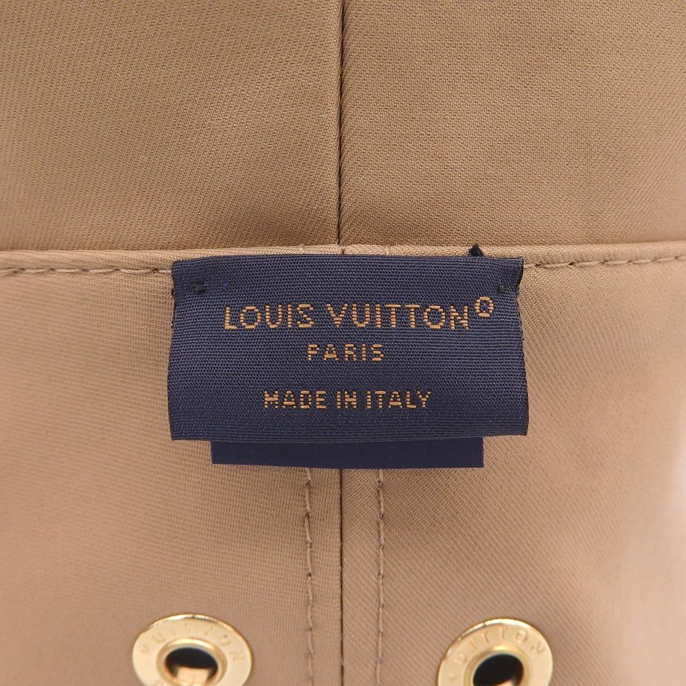 値下げ！Louis Vuitton バケットハット ベージュ キャンバス ルイ・ヴィトン新作帽子“モノグラム・フラワーの刺繍入り