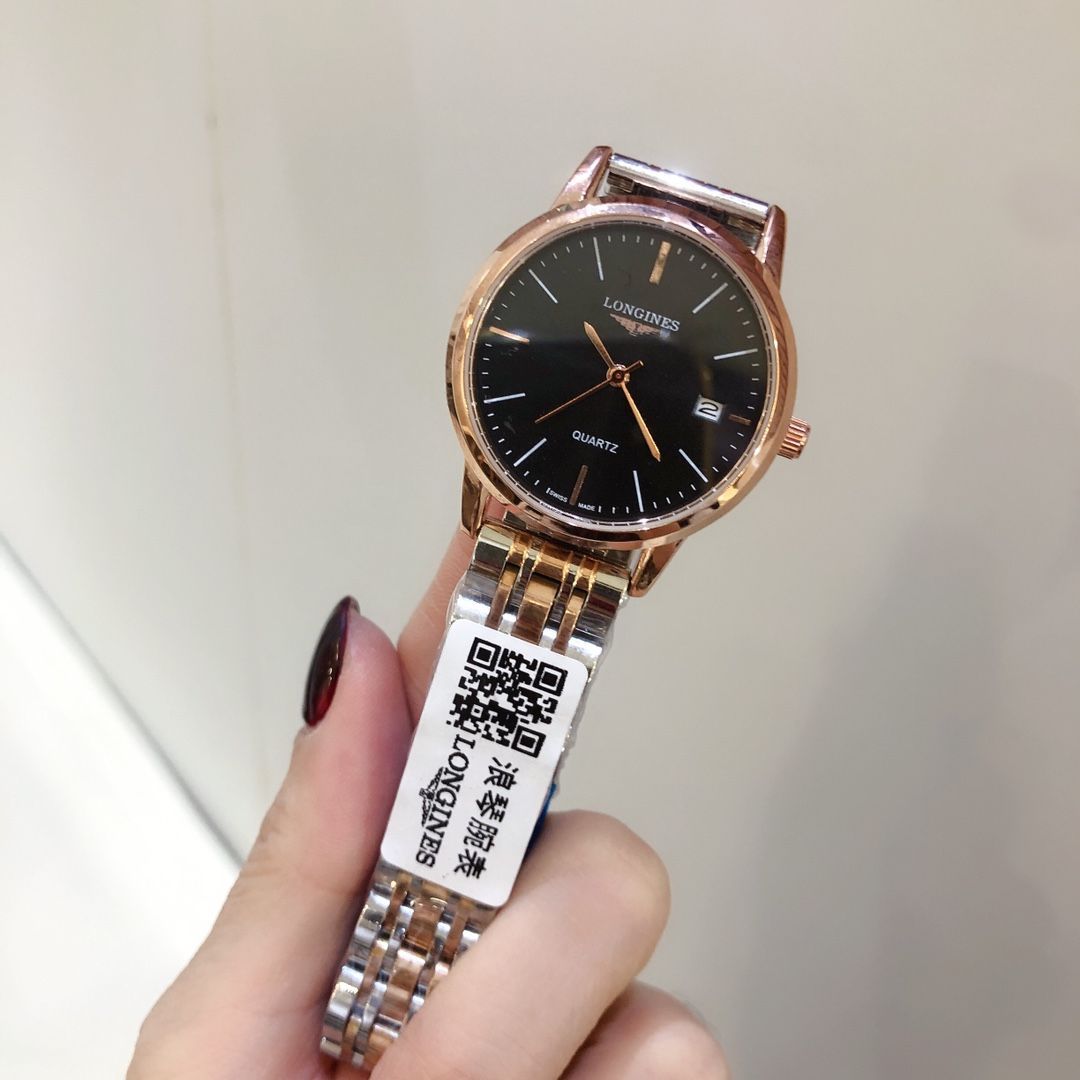 今日 LONGINES クラシックレディース腕時計