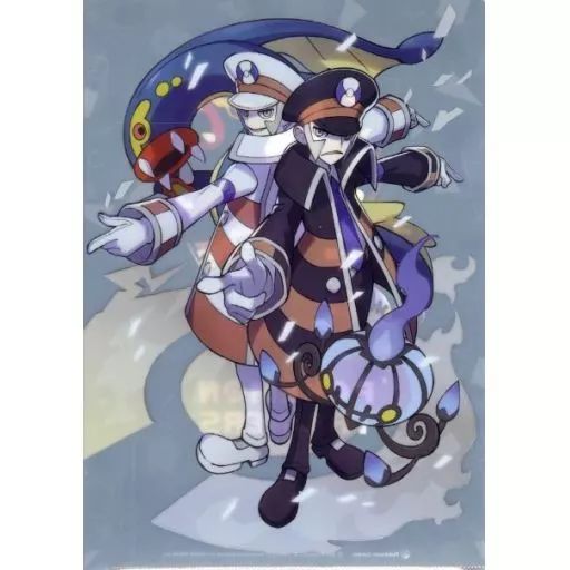 中古】クリアファイル [単品] ノボリ＆クダリ A4クリアファイル