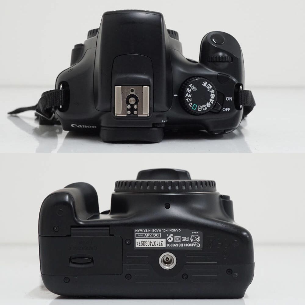 Canon EOS Kiss X50 デジタル一眼レフカメラ ブラック ボディ USED美品