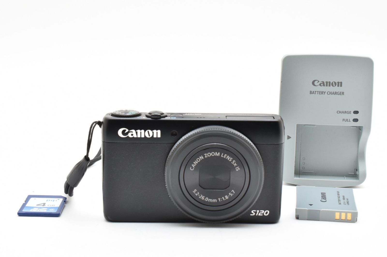 上品 キヤノン Canon Powershot S120 ブラック LL220 5695