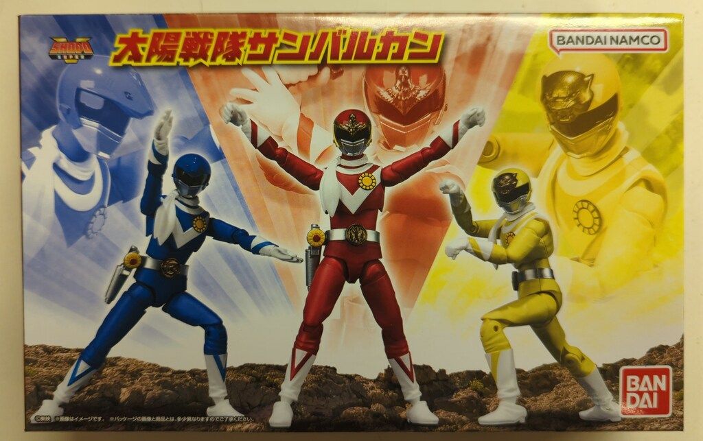 【未開封品】　スーパーミニプラ　SHODO SUPER　サンバルカン　3点セット SHODO SUPER 太陽戦隊サンバルカン 未組立3点セットサンバルカンセット