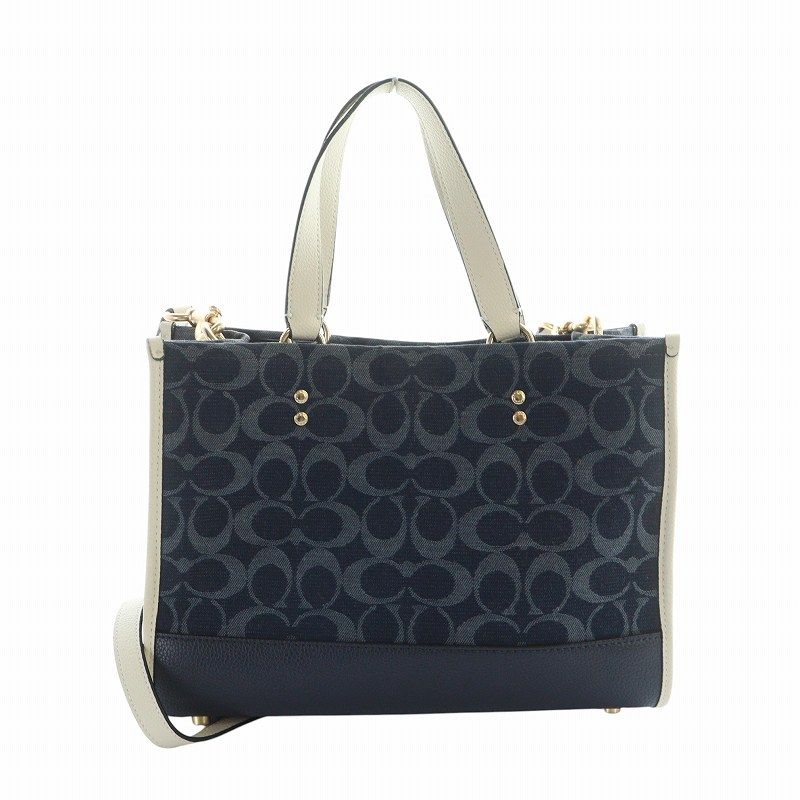 コーチ COACH デンプシー キャリーオール シグネチャー ジャ