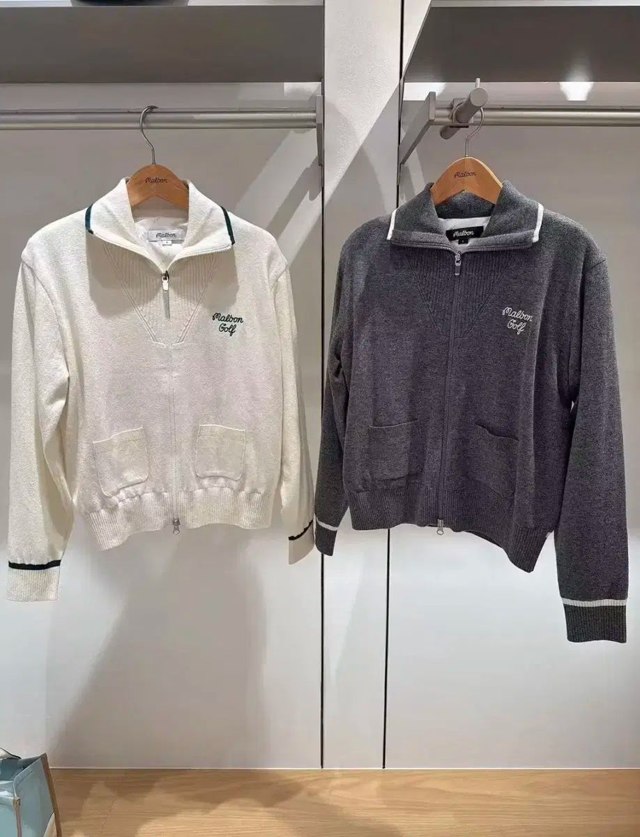 マルボンゴルフ レディース 防風ニットカーディガン