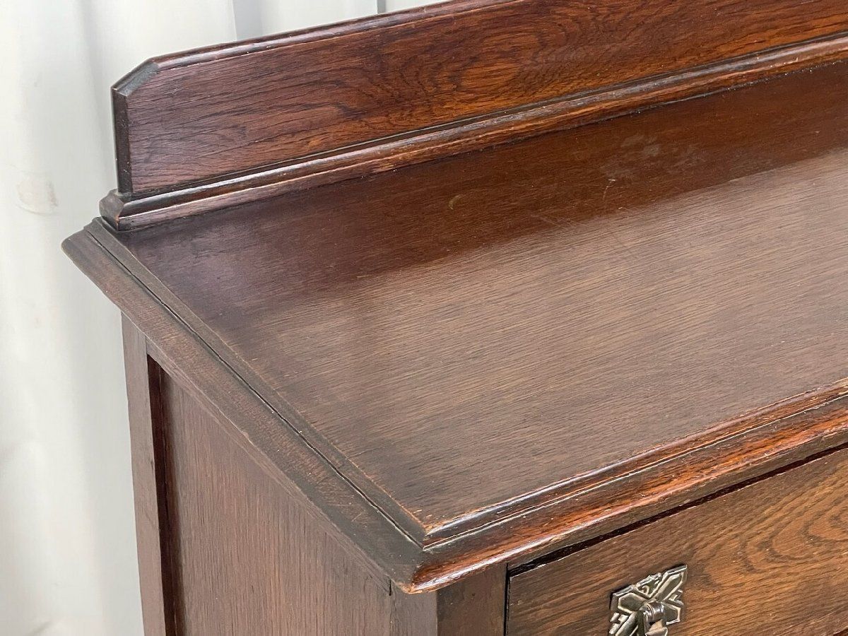 GT86 クラシック 英国 オーク材 3段 チェスト キャスター 付 サイドボード アンティーク ブリティッシュ 神奈川県秦野市 A3 MARWIL-DEMENAGEMENTS_CH