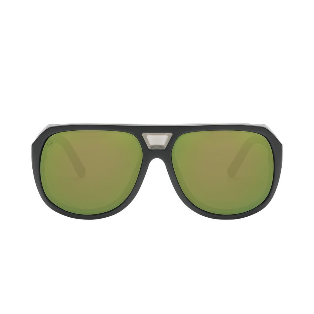 Electric Visual Stacker Matte Black/OHM+Polarized Bronze Green Sunglasses [マットブラック/グリーン Polar Pro。]