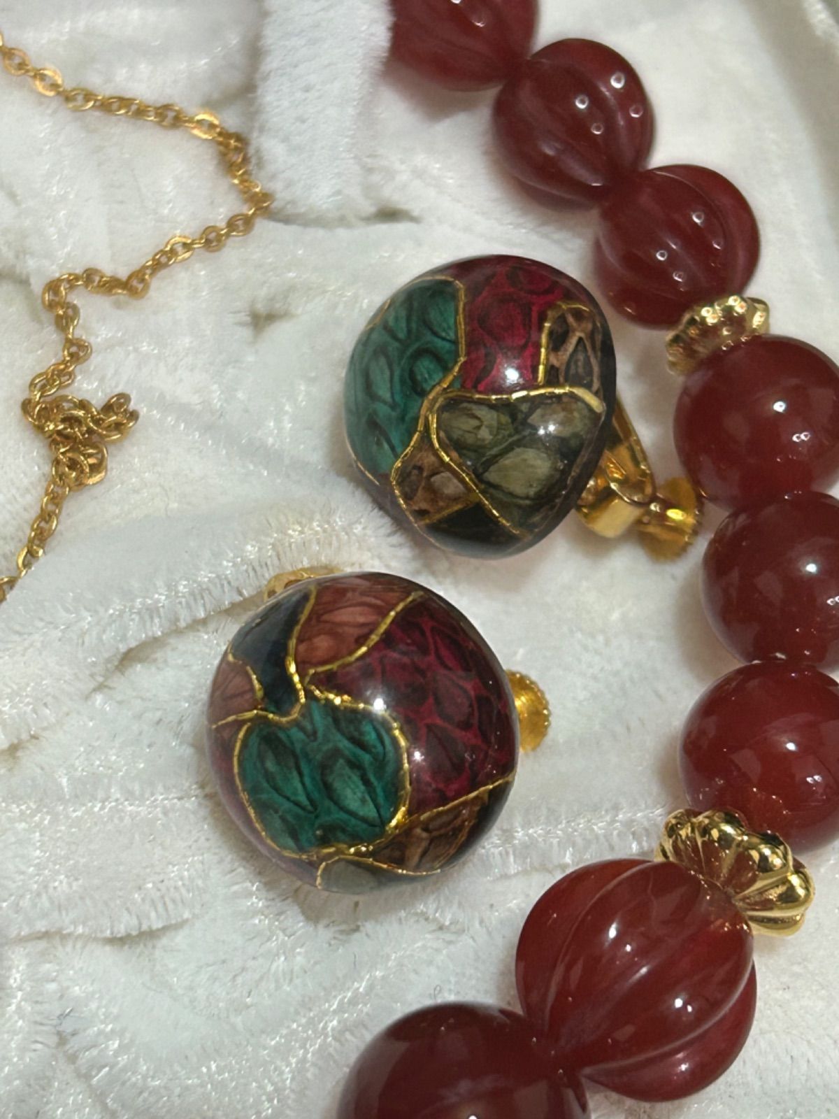 アクセサリーセット（ネックレス、イヤリング、ブローチ、リング）　遺品整理 中古】遺品整理 生前整理 アクセサリーまとめ売り ネックレス