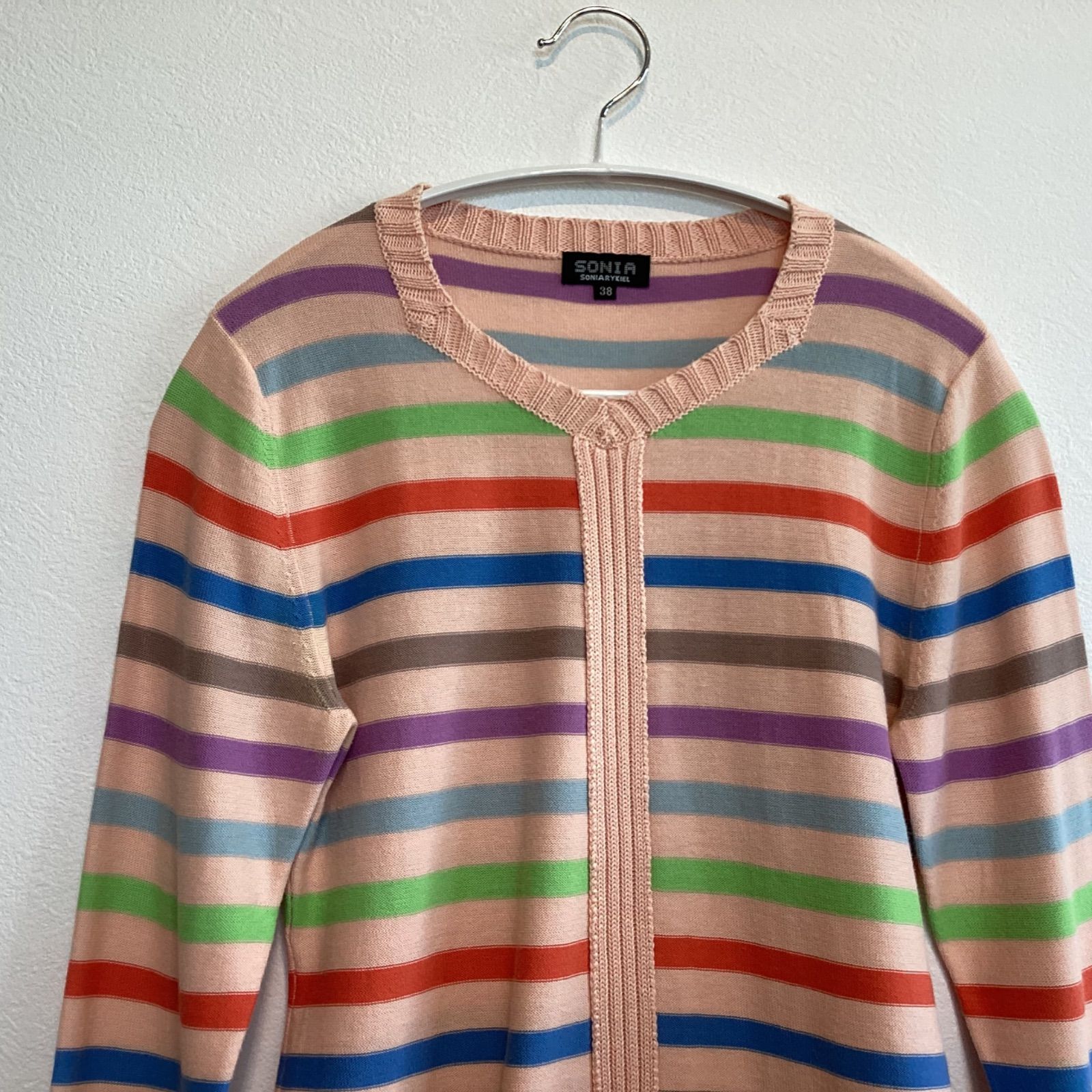 ☆訳あり☆ SONIA RYKIEL ソニアリキエル ニット 長袖 M ピンク