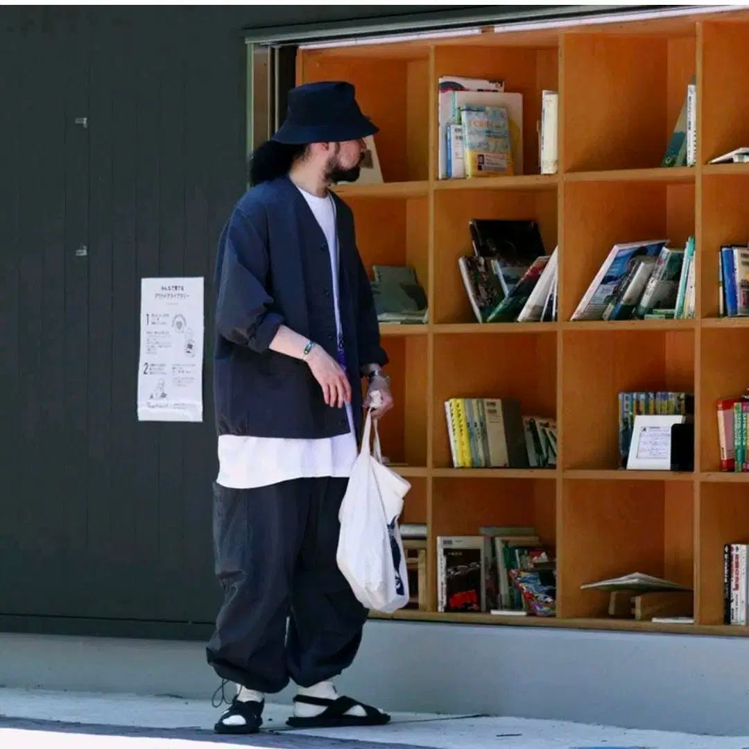 nanamica ナナミカ バケットハット 帽子 ネイビー