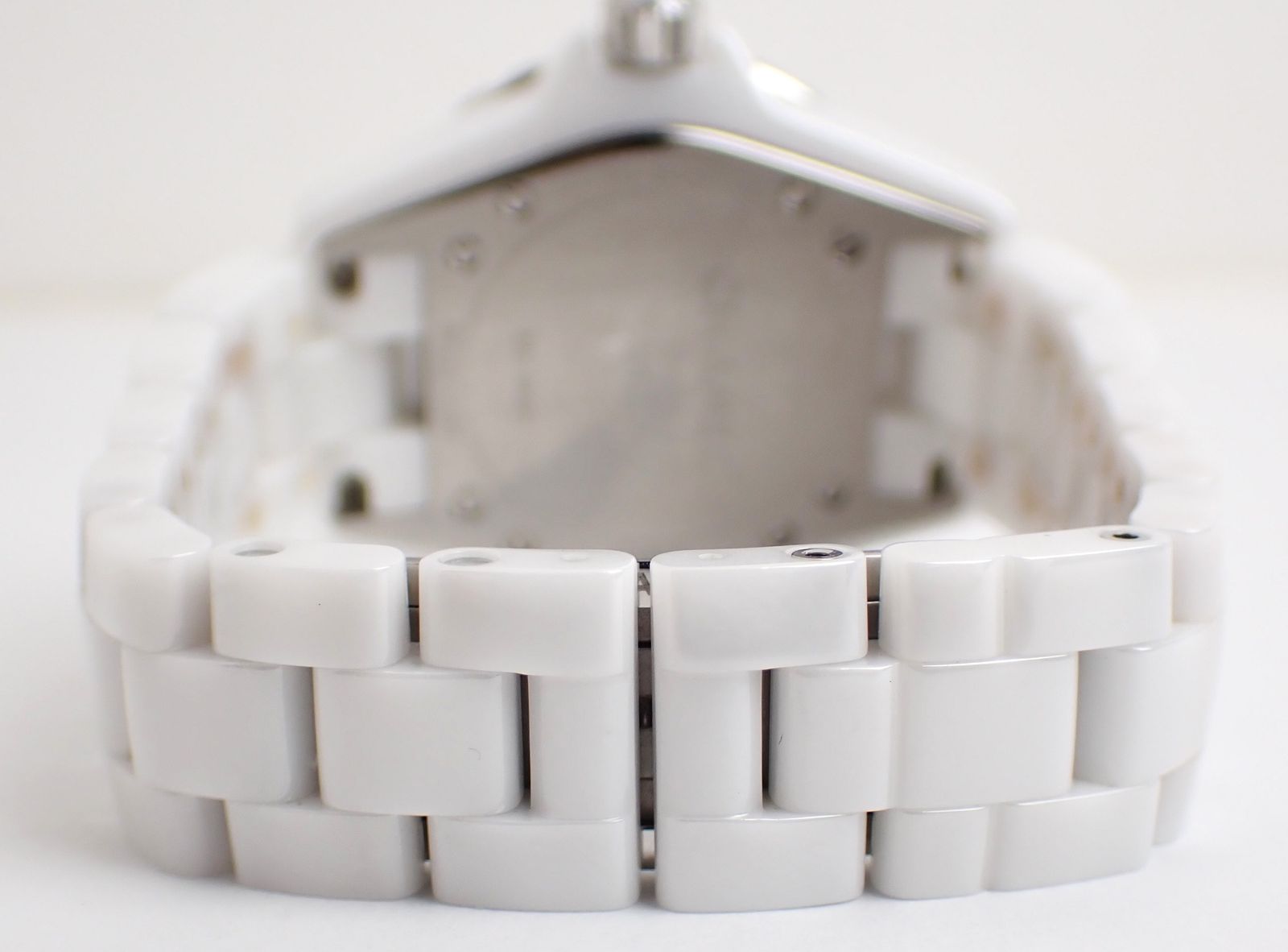 CHANEL J12 ホワイトセラミック 時計 C10227 | [中古]シャネル J12 ホワイト セラミック H2422