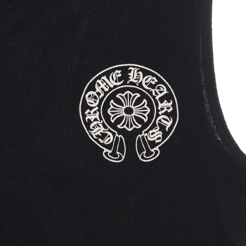 CHROME HEARTS (クロムハーツ) HORSESHOE RIB TANKTOP バック