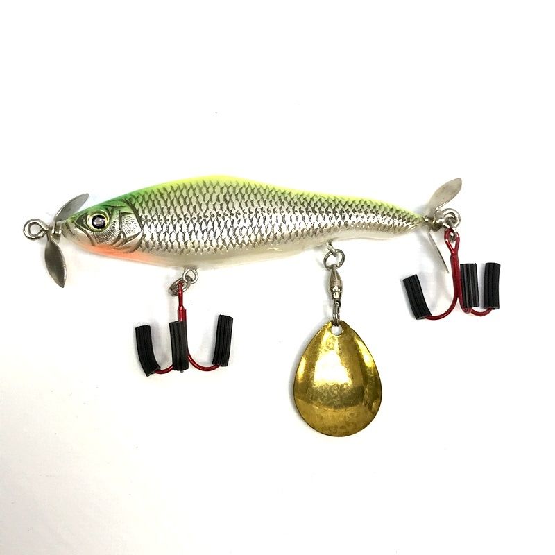 【新品未開封 美品】ニシネルアーワークス デンプシーテール85S シルバー NISHINE LURE WORKS ニシネルアーワークス デンプシーテール85S