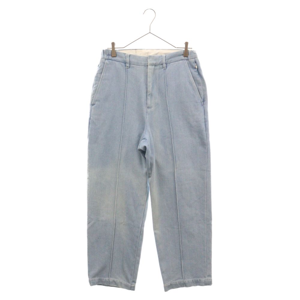 PWA (プア) BEAMS 別注 HIGH TWIST DENIM SLACKS ハイ ツイスト デニム スラックス パンツ インディゴブルー P94k001-PT01