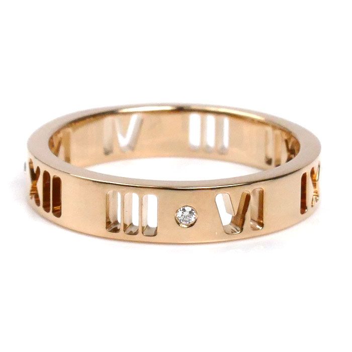 TIFFANY&Co. ティファニー K18PG ピンクゴールド ピアスド アトラス 4P  