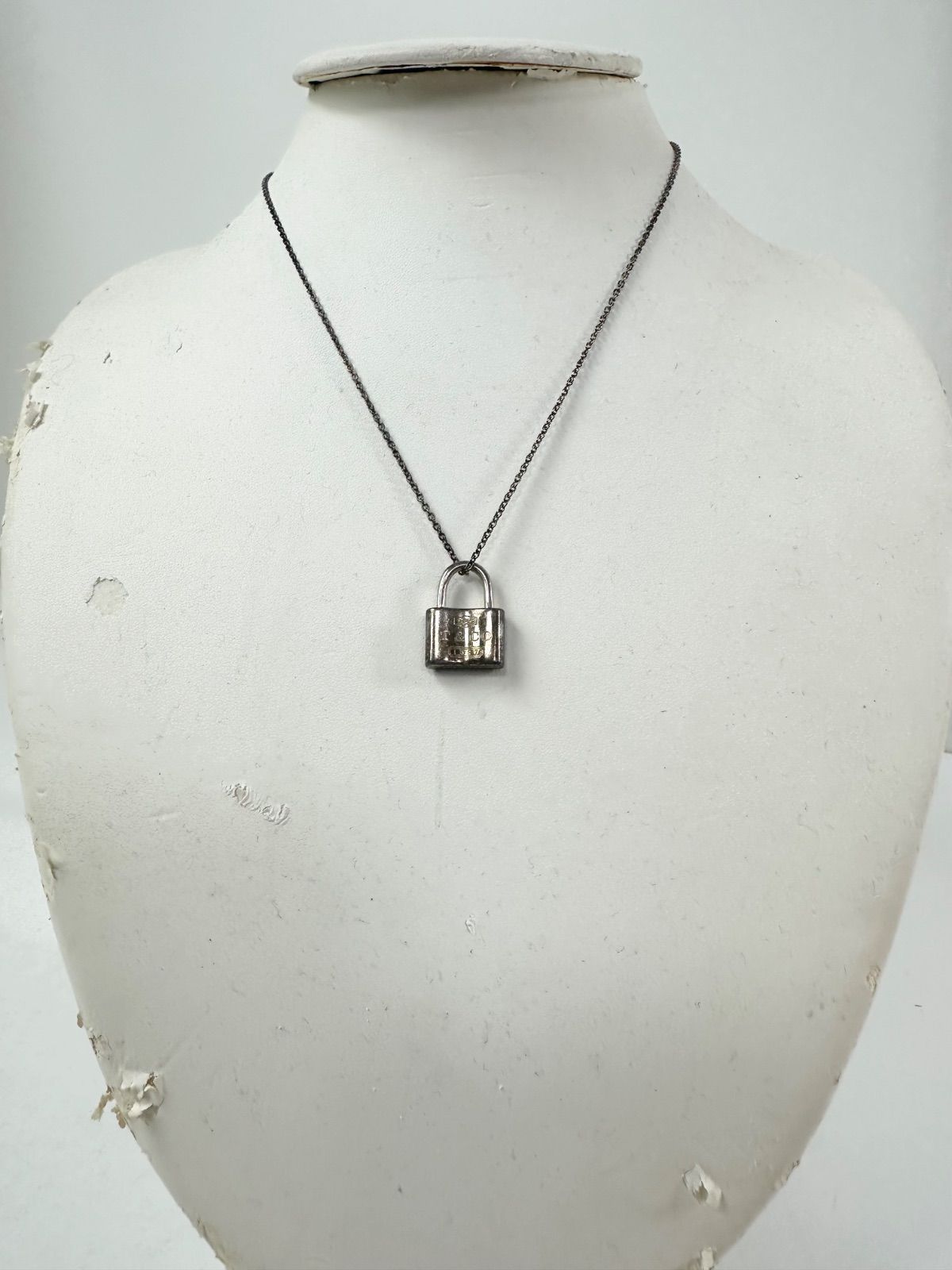 USED】Tiffany＆Co ティファニー ネックレス カデナ ロック
