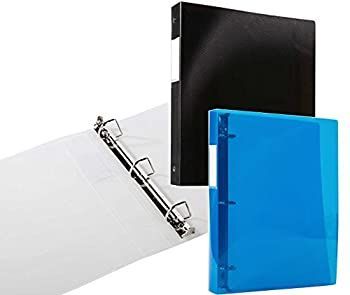Filexec製品リングバインダー1.5インチDリング 半透明 パックの6? 50471???6223?