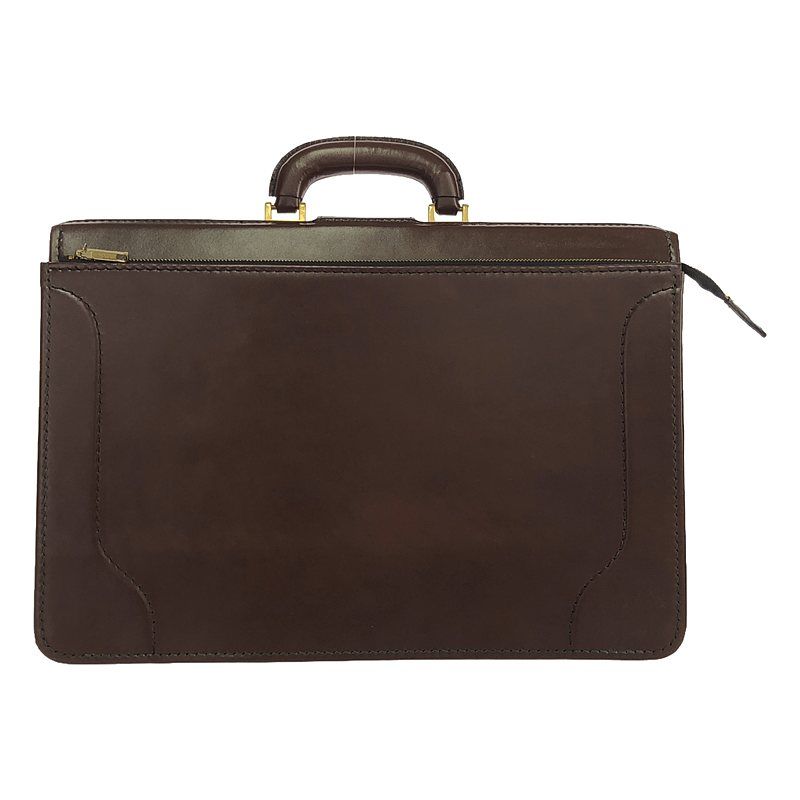■Papworth■ダレスバッグ■黒■レザー 美品】 PAPWORTH / パップワース | レザー ダレスバッグ ブリーフ