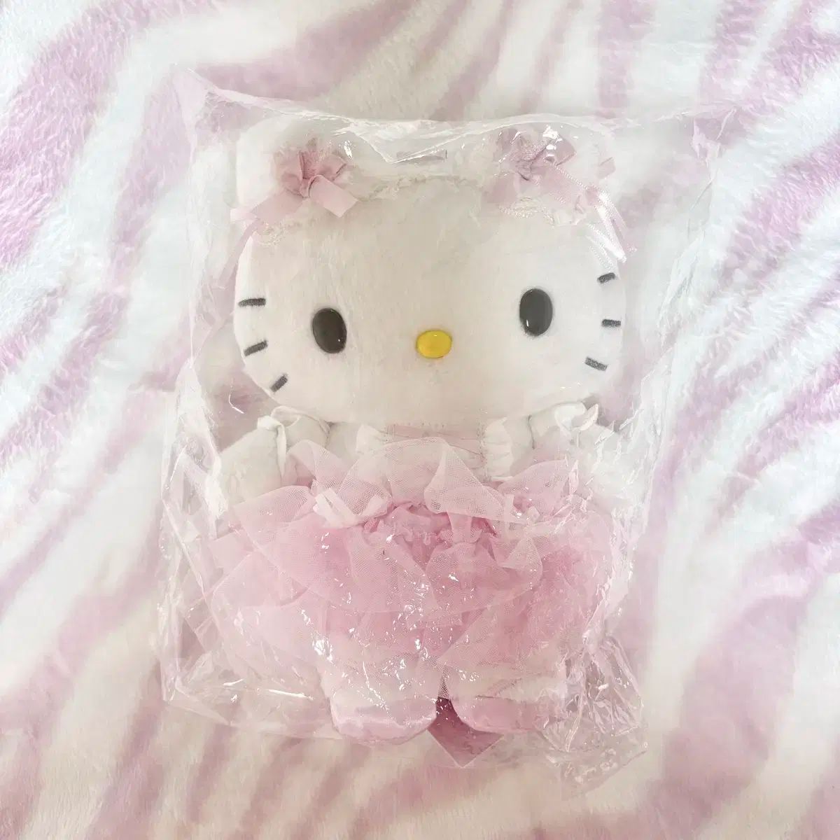 サンリオ ハローキティ シロネコ バレリーナ 中型 ぬいぐるみ 美少女 マイメロディ
