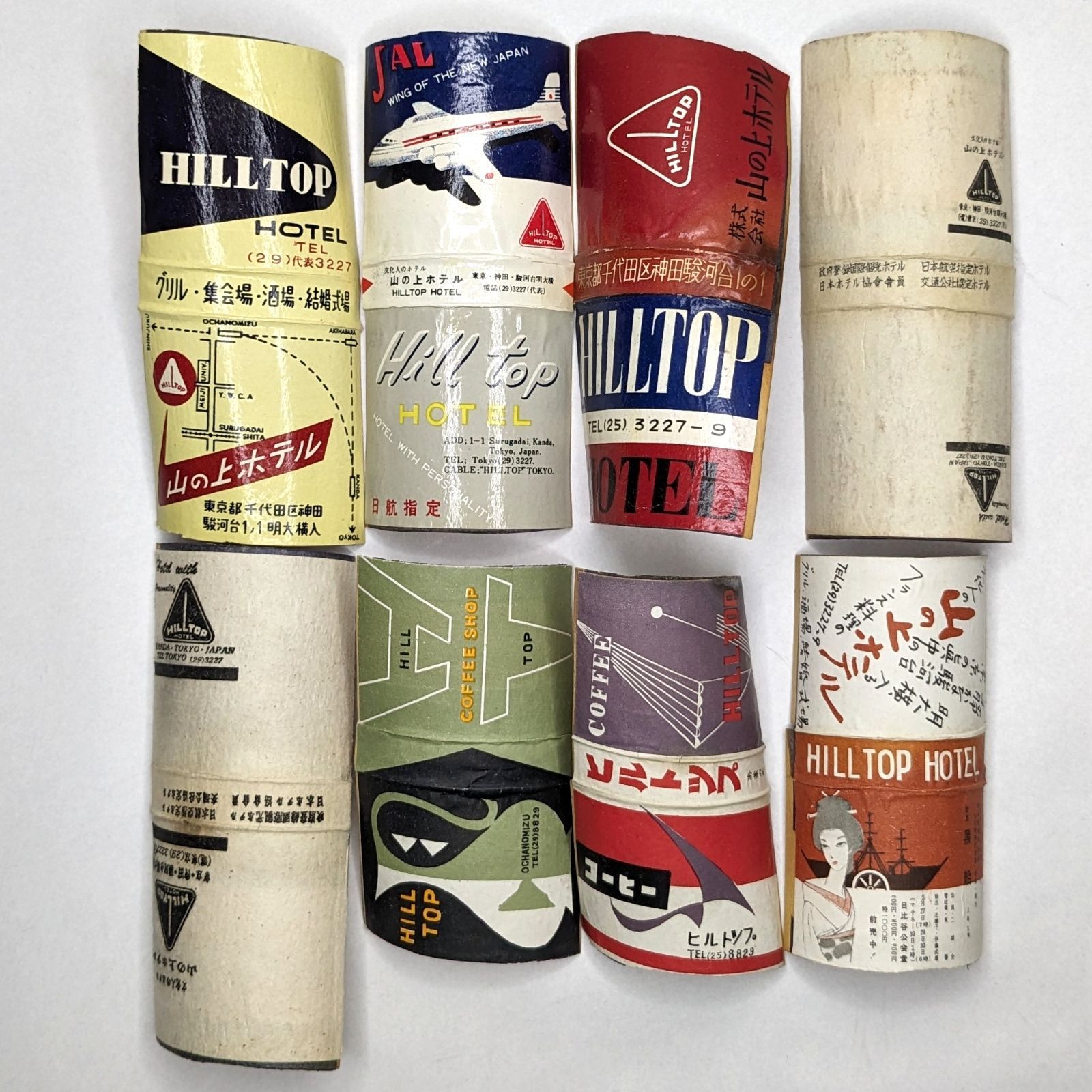 昔のマッチ箱（経木マッチ箱）220個