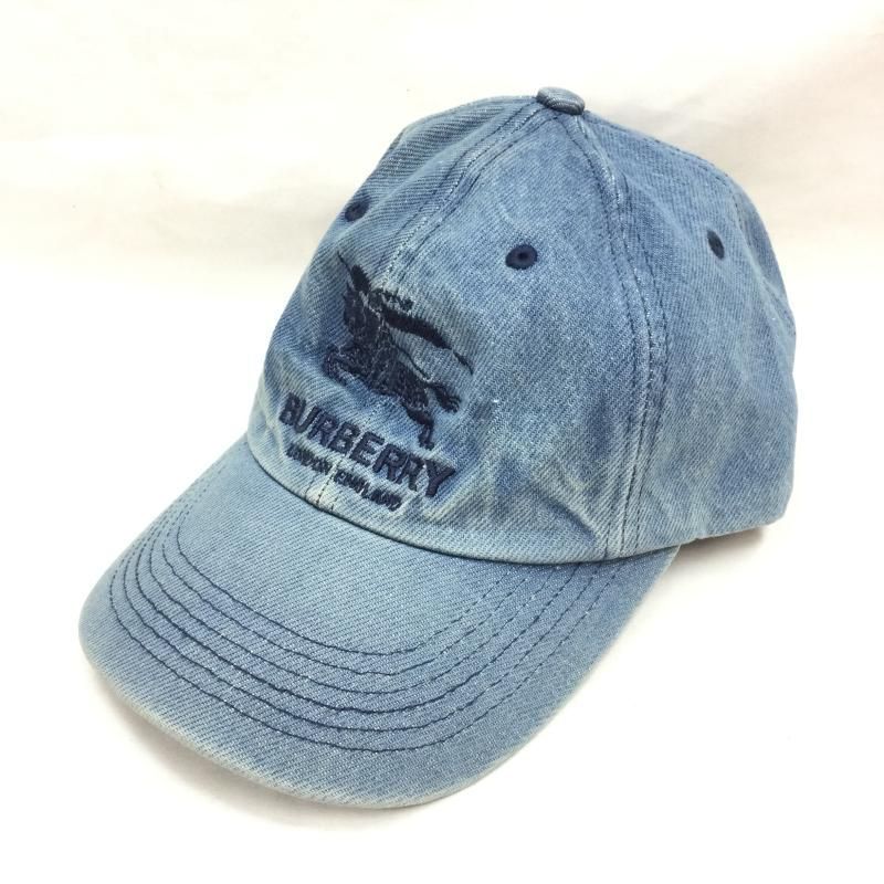 Supreme シュプリーム 帽子 キャップ Burberry Denim 6 Panel 