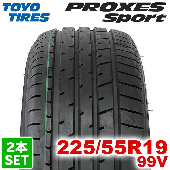TOYO TIRES 4本セット 225/55R19 トーヨー 新車装着タイヤ PROXES R46