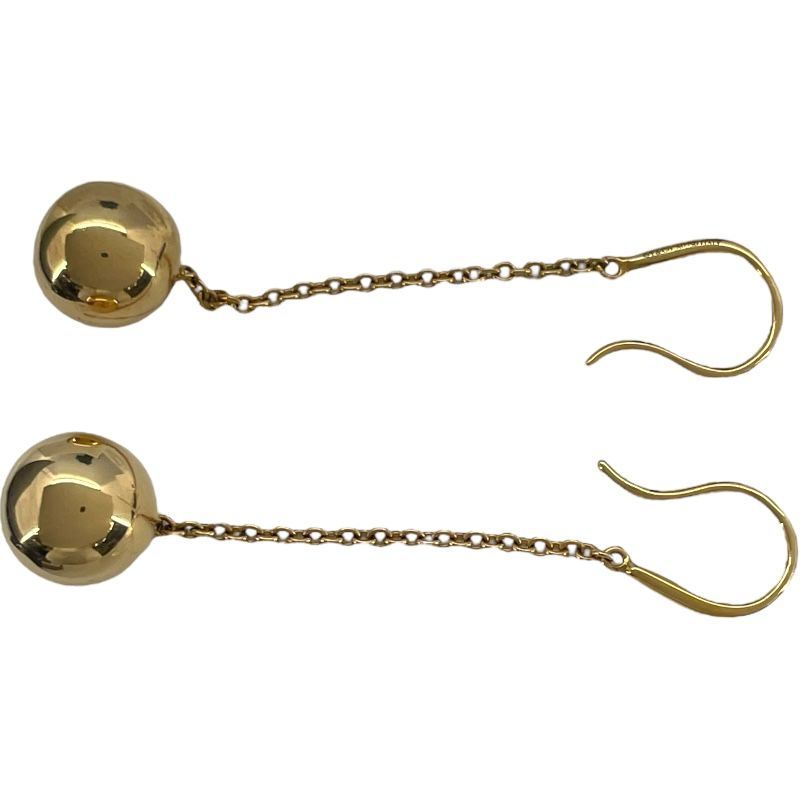 ティファニー TIFFANY&CO ハードウェアボールピアス ゴールド Au750 ジュエリー