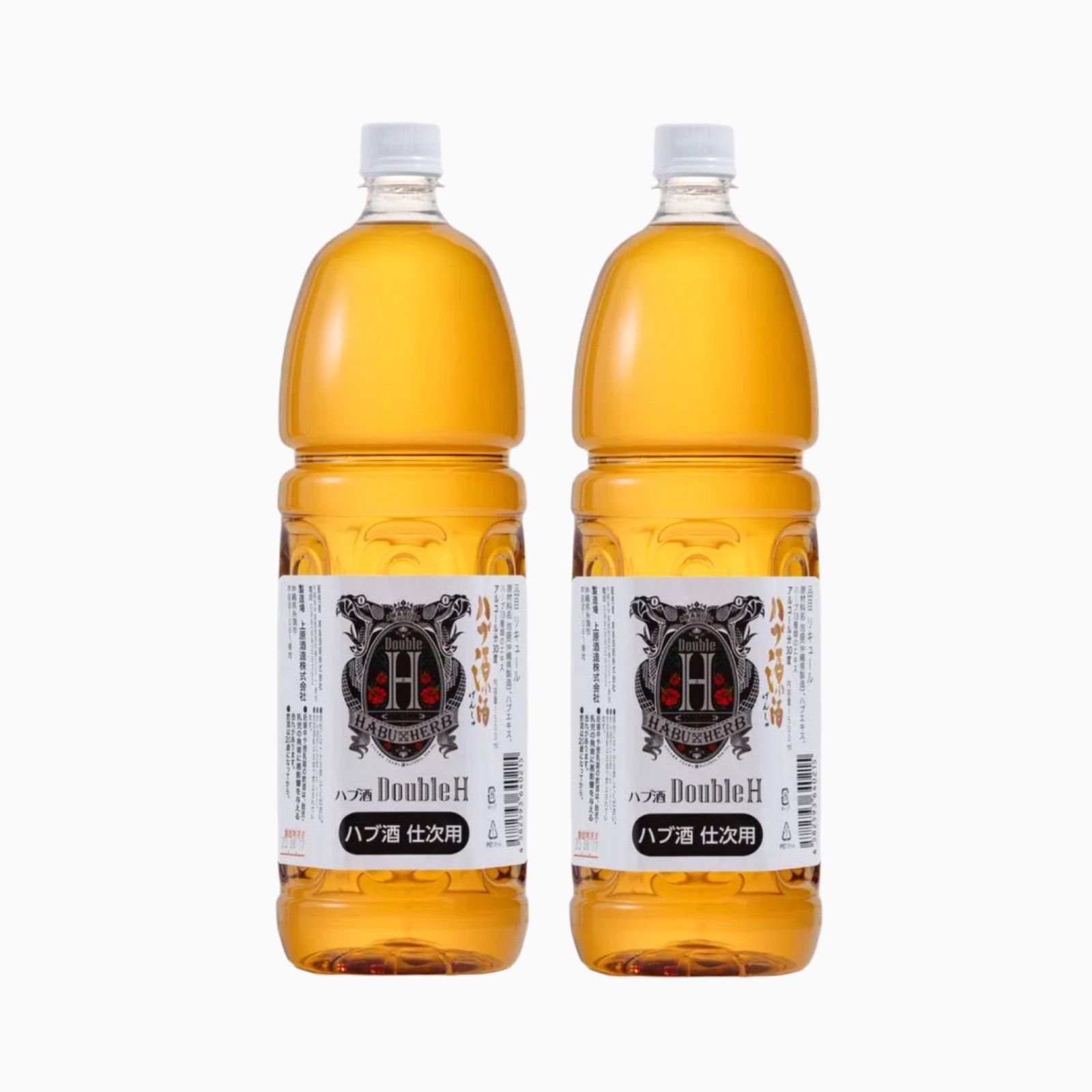 沖縄ハブ酒 仕次ぎ用 ダブルエイチ 1500ml 2本 - メルカリ