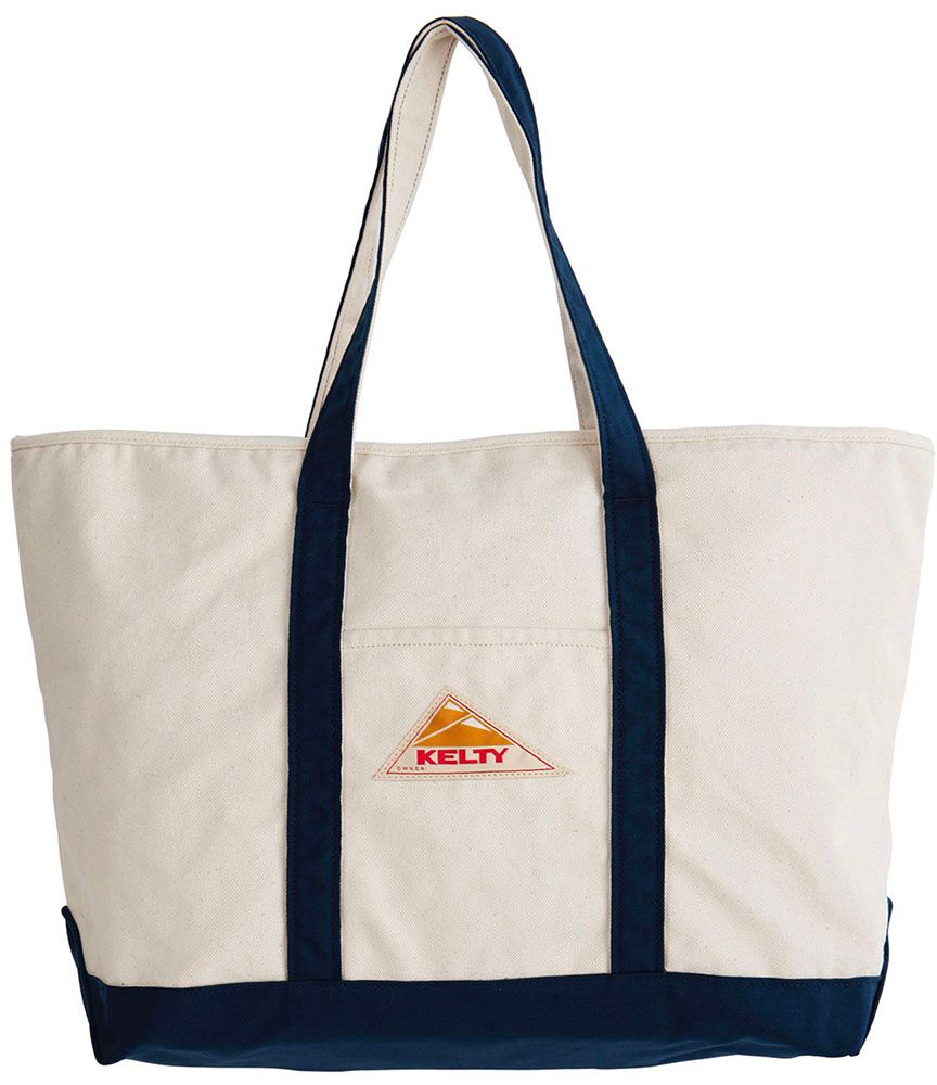 ケルティ KELTY アウトドア LARGE CANVAS TOTE トートバッグ キャンプ デイリー フェス レジャー 32592467 NAVY NAVY
