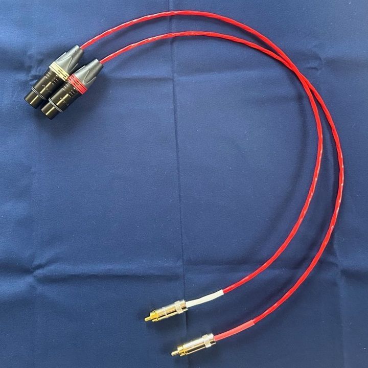 BELDEN 88760 XLRメス-RCA 2m 2本セット 新品 BELDEN 88760 PA , DJ