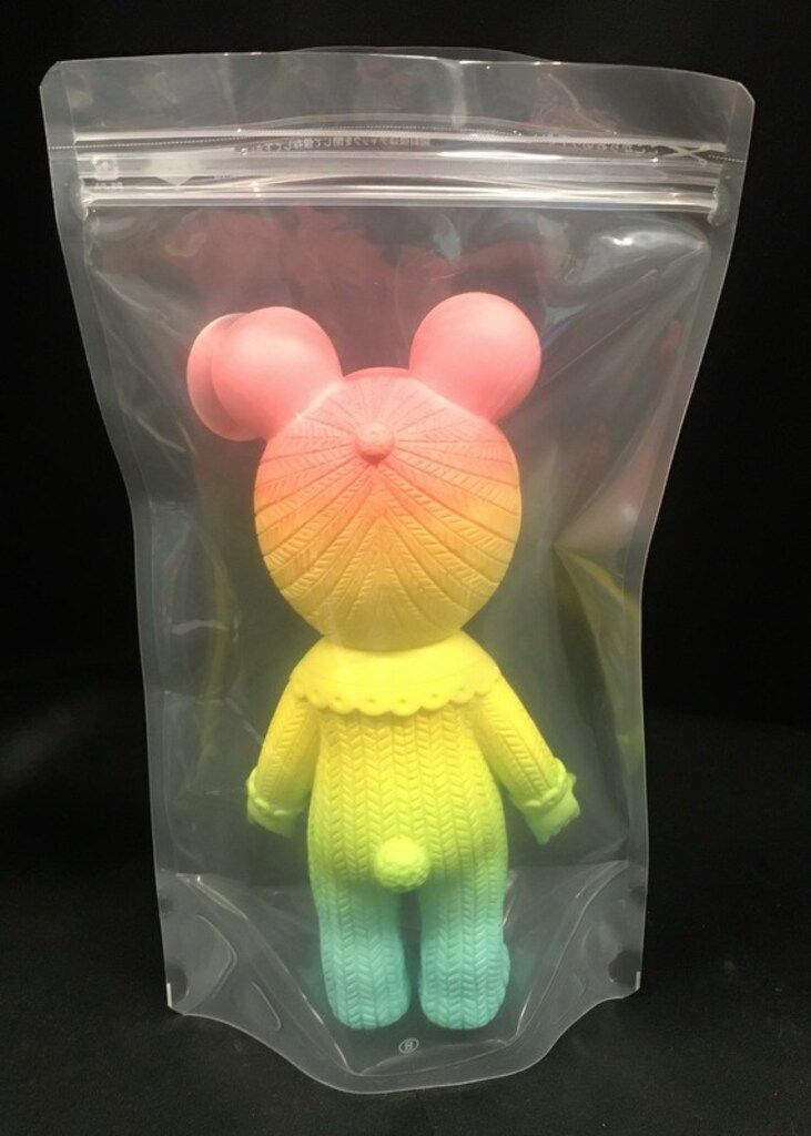チャーミーちゃん しぇふ染め 茶色いブラウン 児玉産業TOY ソフビ