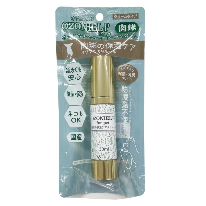 同梱不可 6個セット カモス OZONIEL for pet オゾニール P クリームタイプ 肉球のお悩みケア 30mL