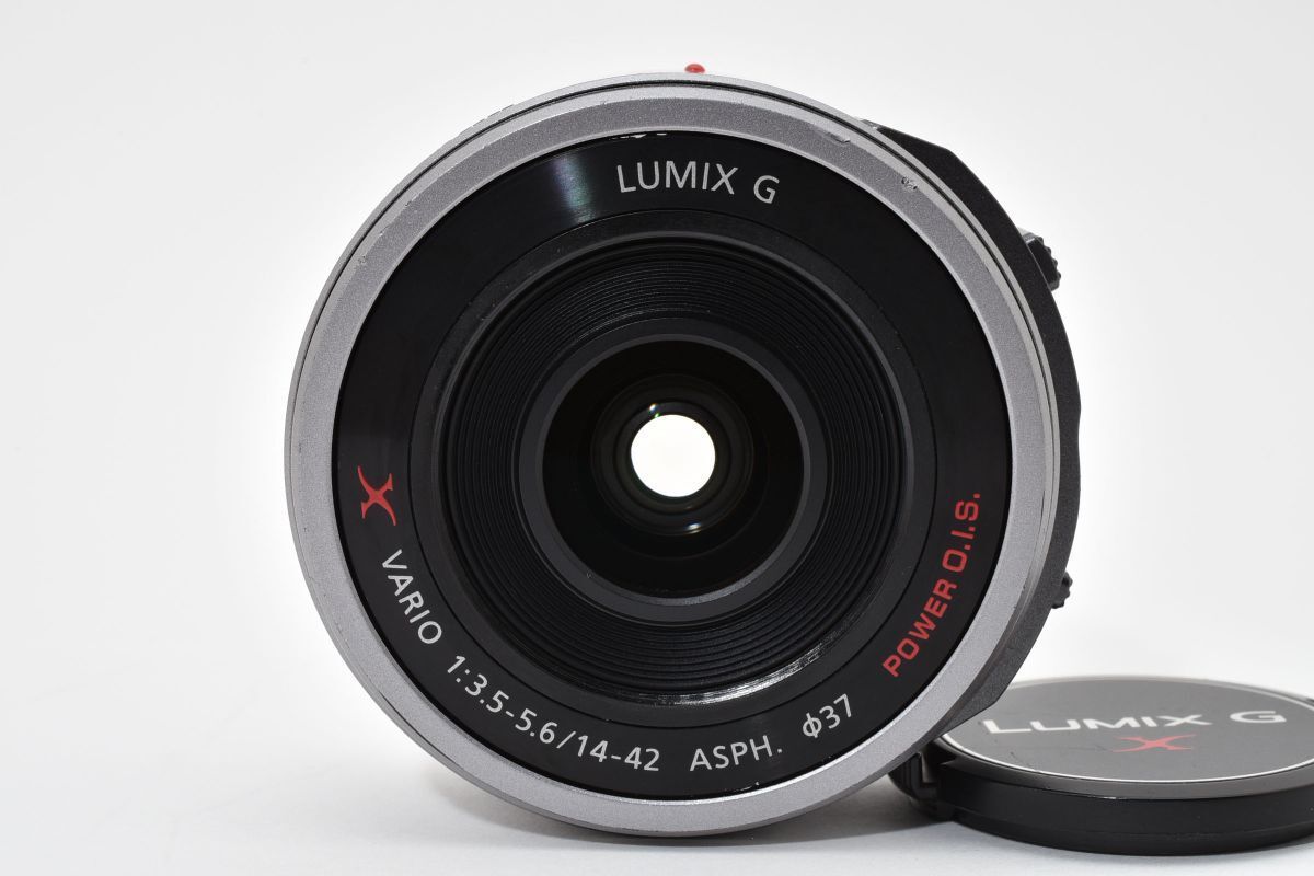 Panasonic LUMIX G X VARIO PZ 14 42 mm F 3 5 6 ASPH POWER O I S H PS 14042 シルバー AYM 4392 62