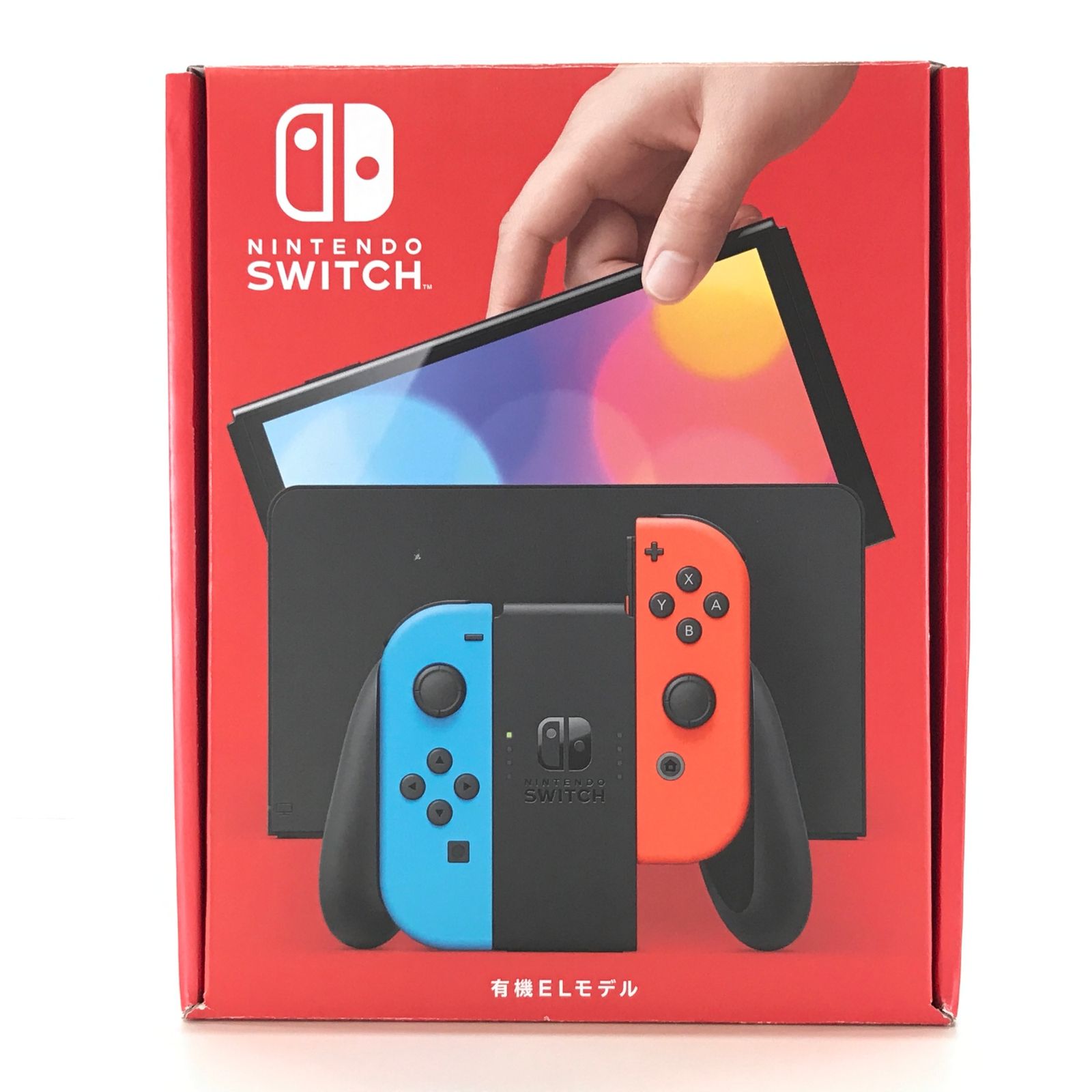 ◎任天堂 ゲーム機本体 Nintendo Switch本体 有機ELモデル Joy-Con L ネオンブルー| R ネオンレッド 開封品