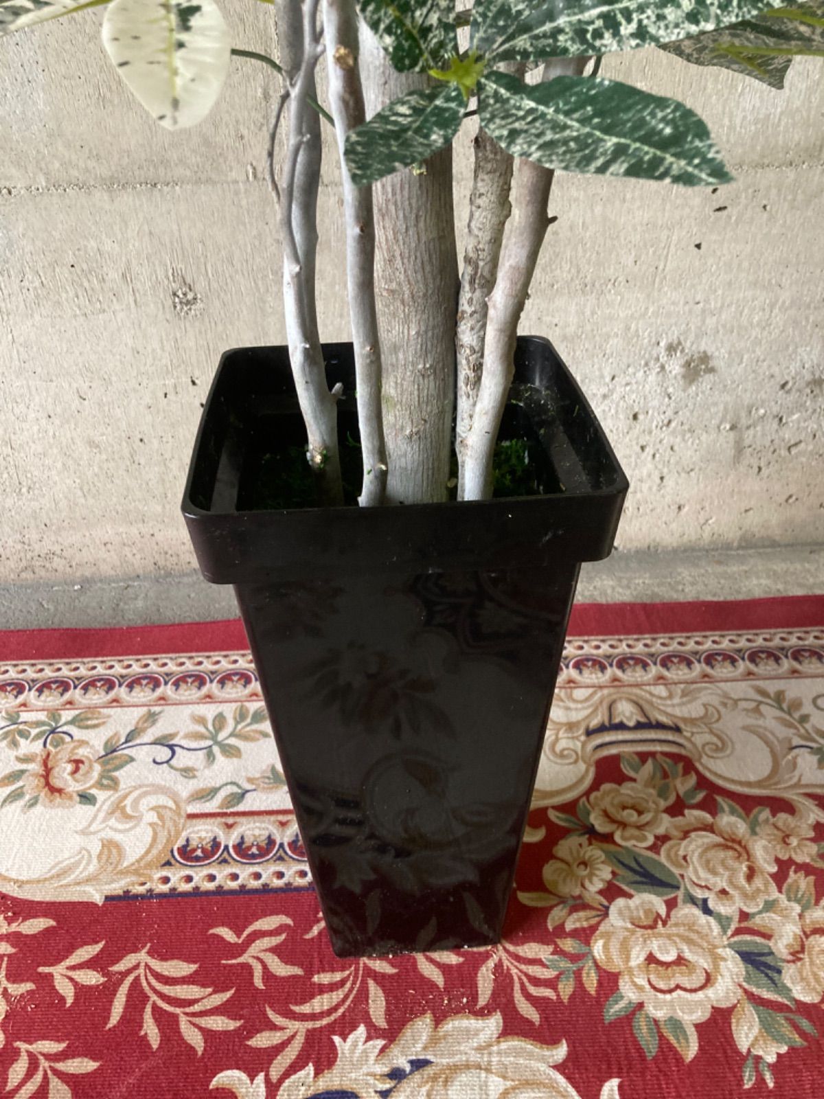 光触媒人工観葉植物ウォールグリーンフェイクグリーン斑入り