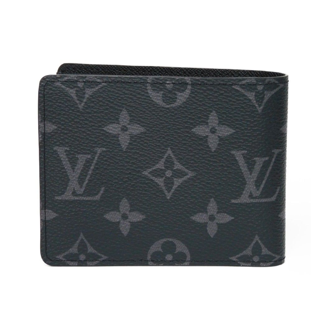 LOUIS VUITTON ルイ・ヴィトン ポルトフォイユ・スレンダー黒 ルイヴィトン 二つ折り財布 モノグラム ポルトフォイユ