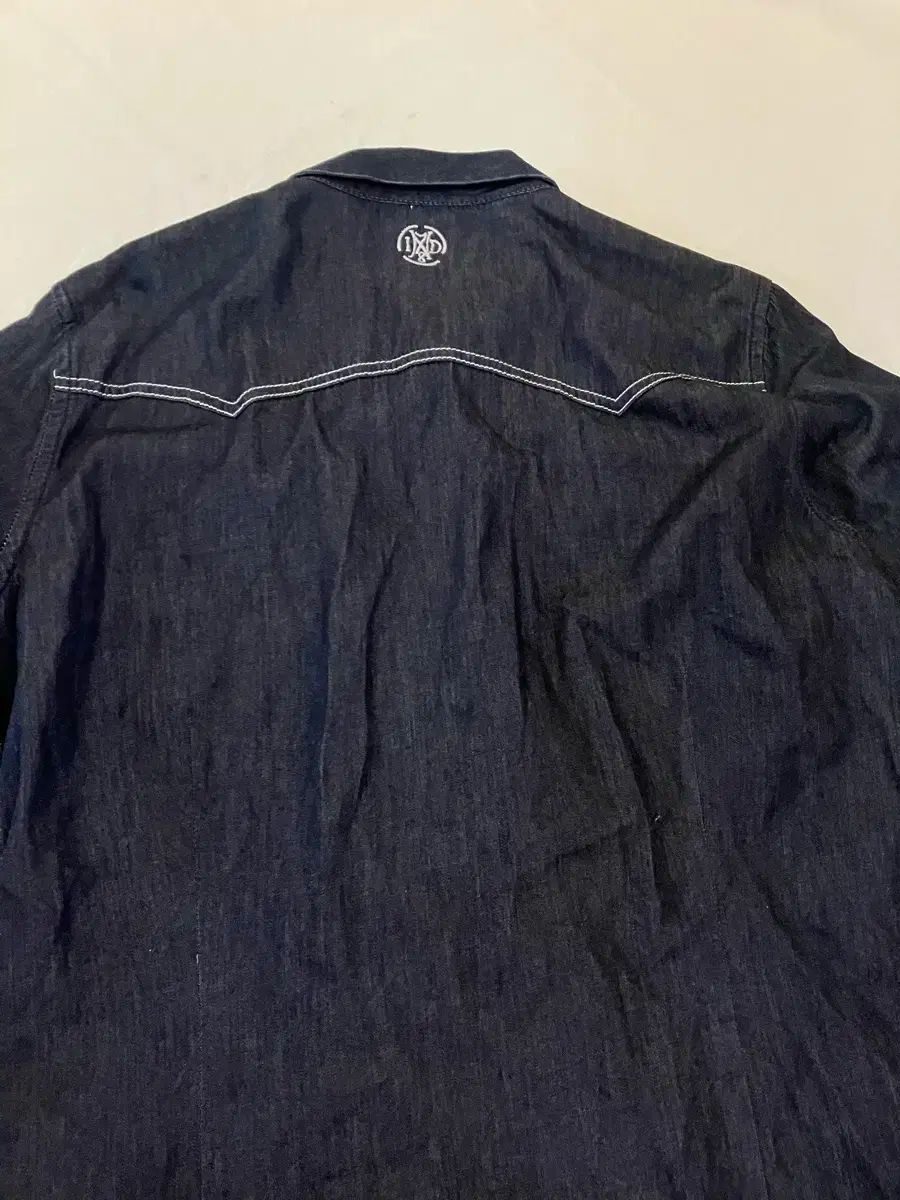 DIESEL ウエスタン カウボーイ 生デニム COLOR デニムシャツ Indigo WWW_SMP1DAWEKUDUS_SCH_ID