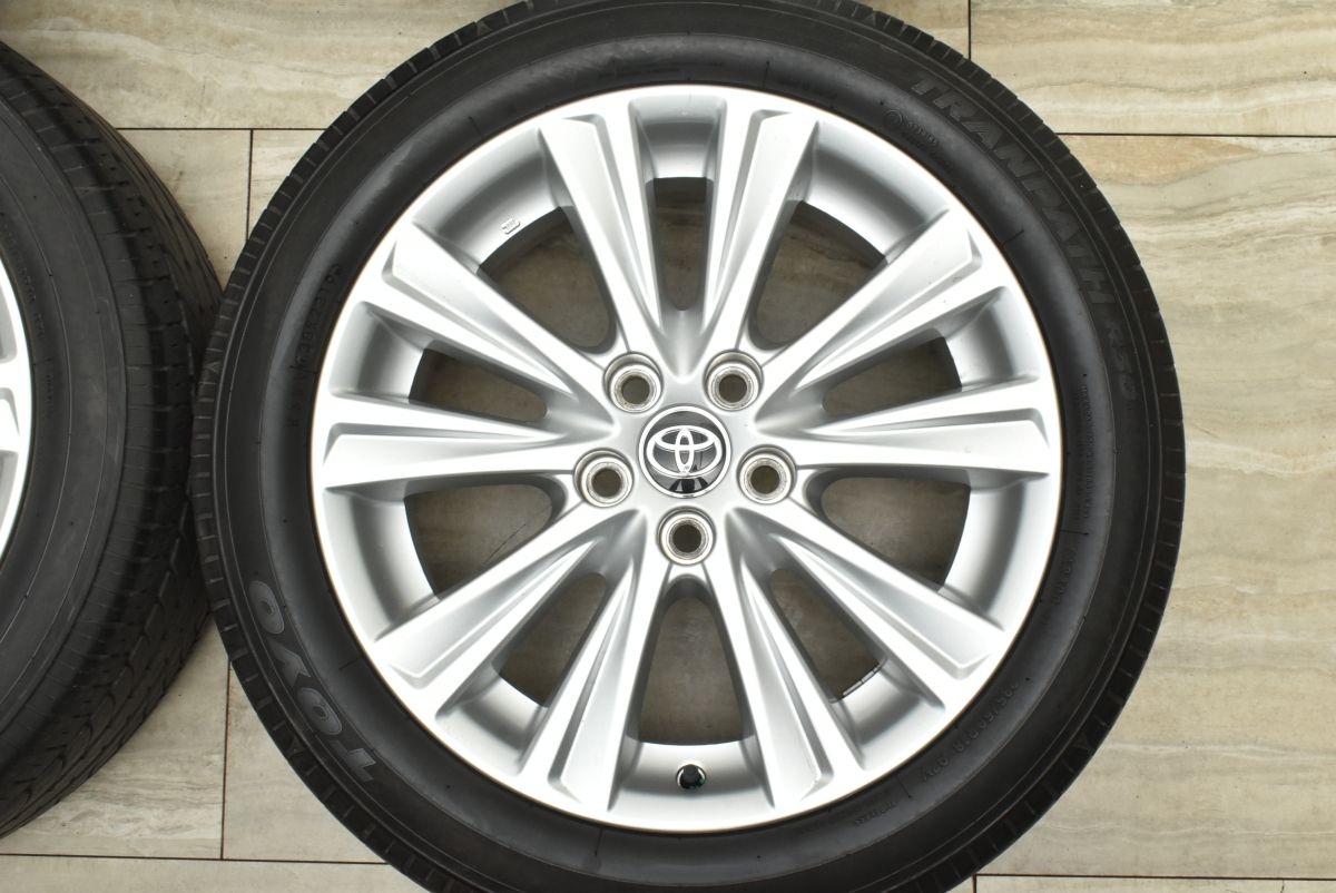 交換用に トヨタ 30 アルファード ヴェルファイア 純正 18in 7.5J 45 PCD114.3 トーヨー トランパス R30 235 50R18 ノーマル戻し FFCRYSTALESIA_COM