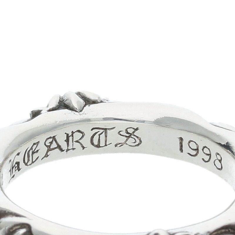 CHROME HEARTS クロムハーツ SBT BAND RING SBTバンドリング シルバー