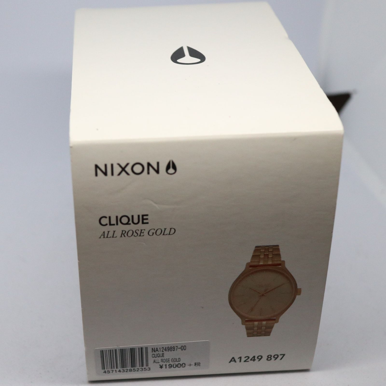 【未使用品】NIXON ニクソン A1249897 CLIQUE レディス 腕時計 ローズゴールド BOX 箱 取説 完品