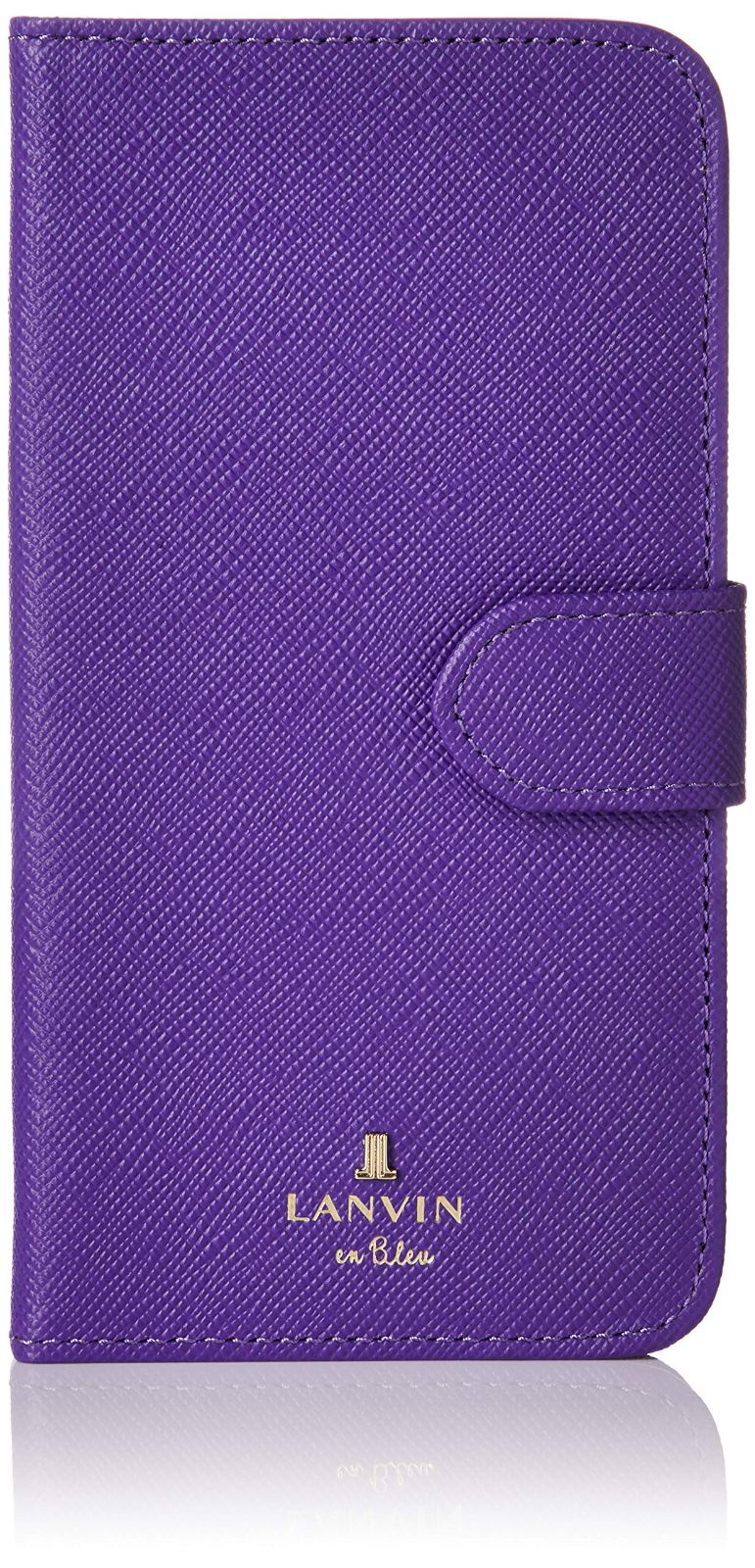 人気商品 ランバンオンブルー iPhone X対応ケース リュクサンブール レディース パープル