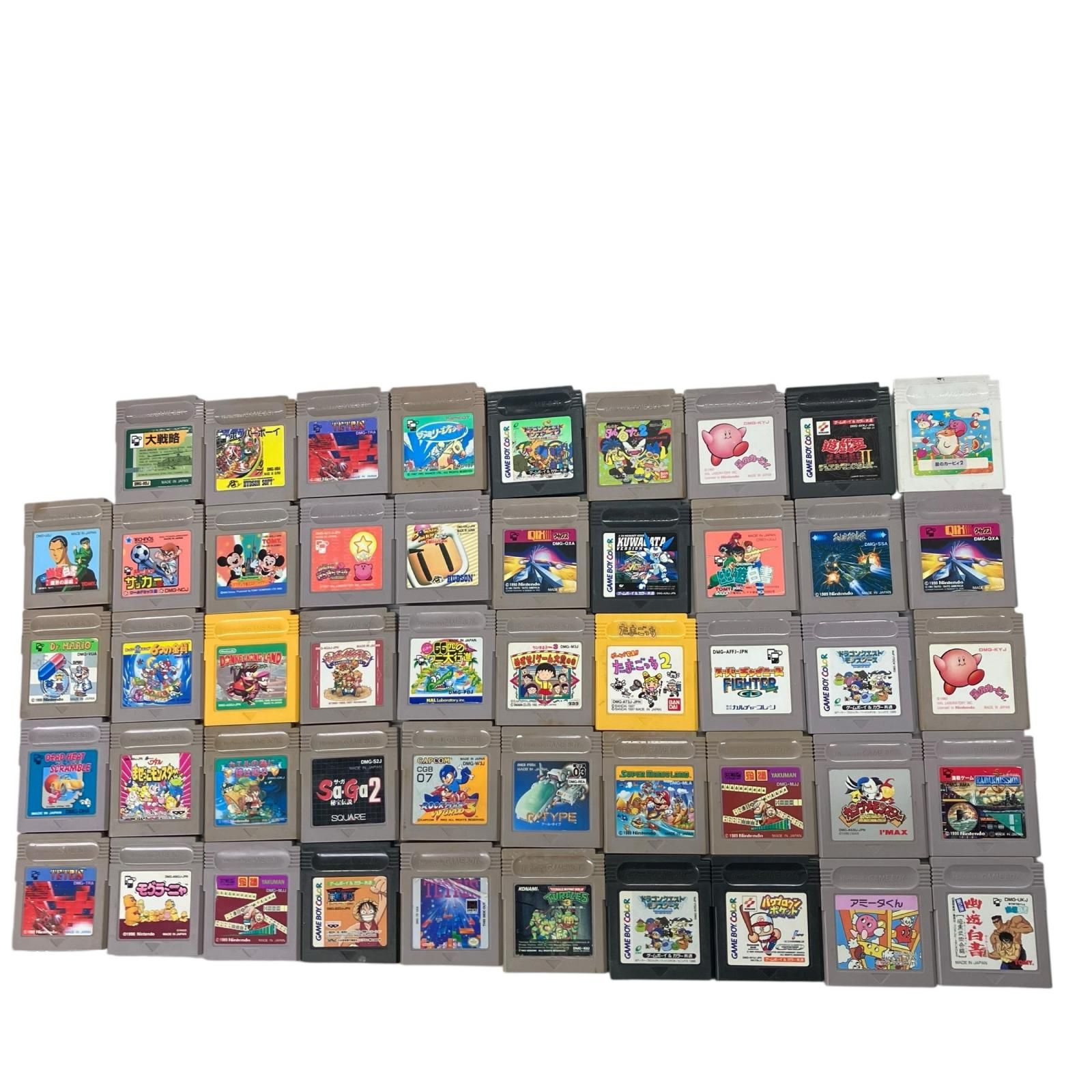 186000 現状品 ゲームボーイソフト 49点まとめ売り-割引き