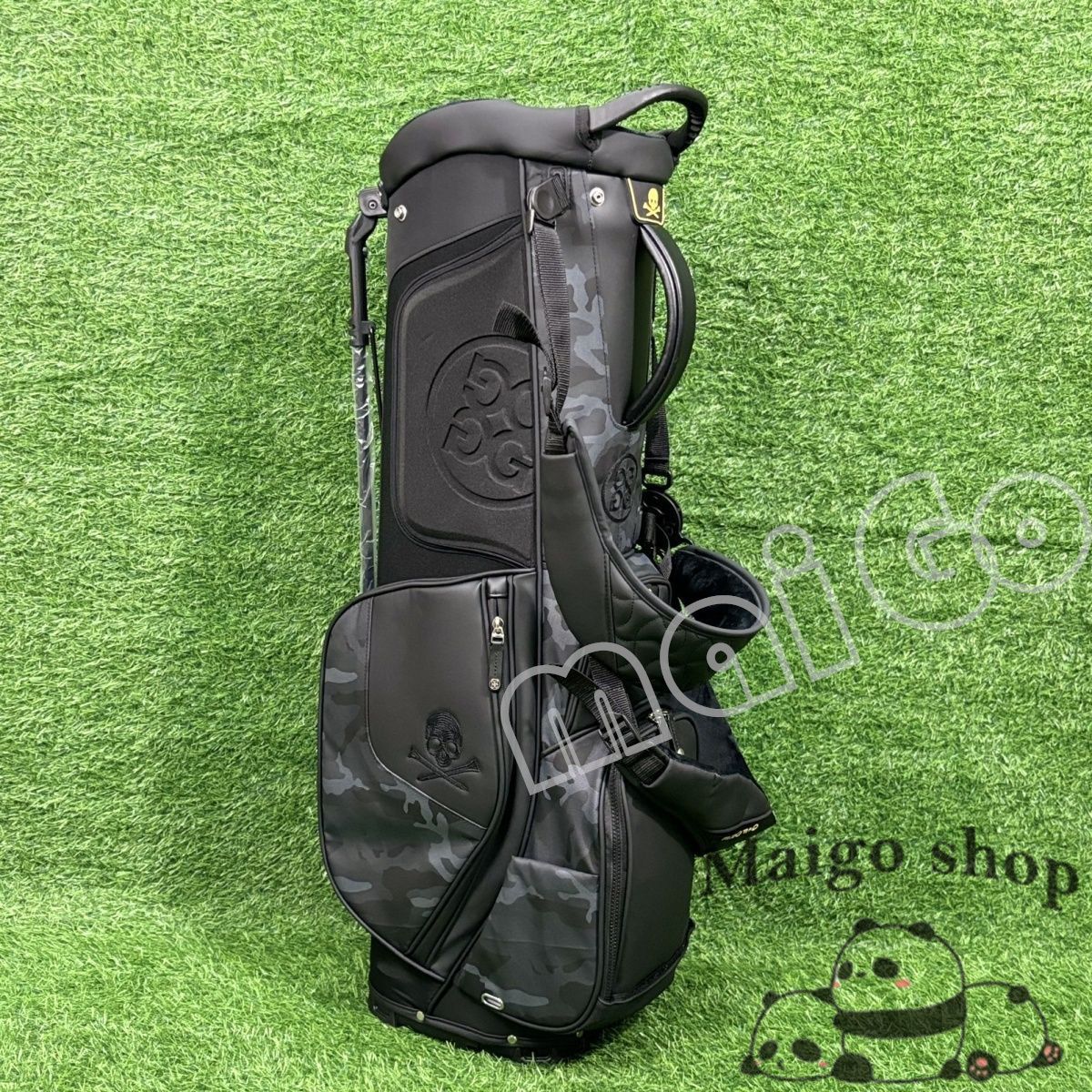 ジーフォアG/FORE ゴルフ キャディバッグ スタンド型バッグ ブラック 迷彩 G/FOREジーフォア ゴルフ キャディバッグ スタンド型バッグ 迷彩