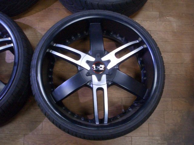 ペースの早い バリ溝 ブラックダイヤモンド タイト 22インチ ベンツ等 8.5J OFF 35 9.5J OFF 25 PCD112-5 114.3-5 235 30 22 4本 サマーセール！