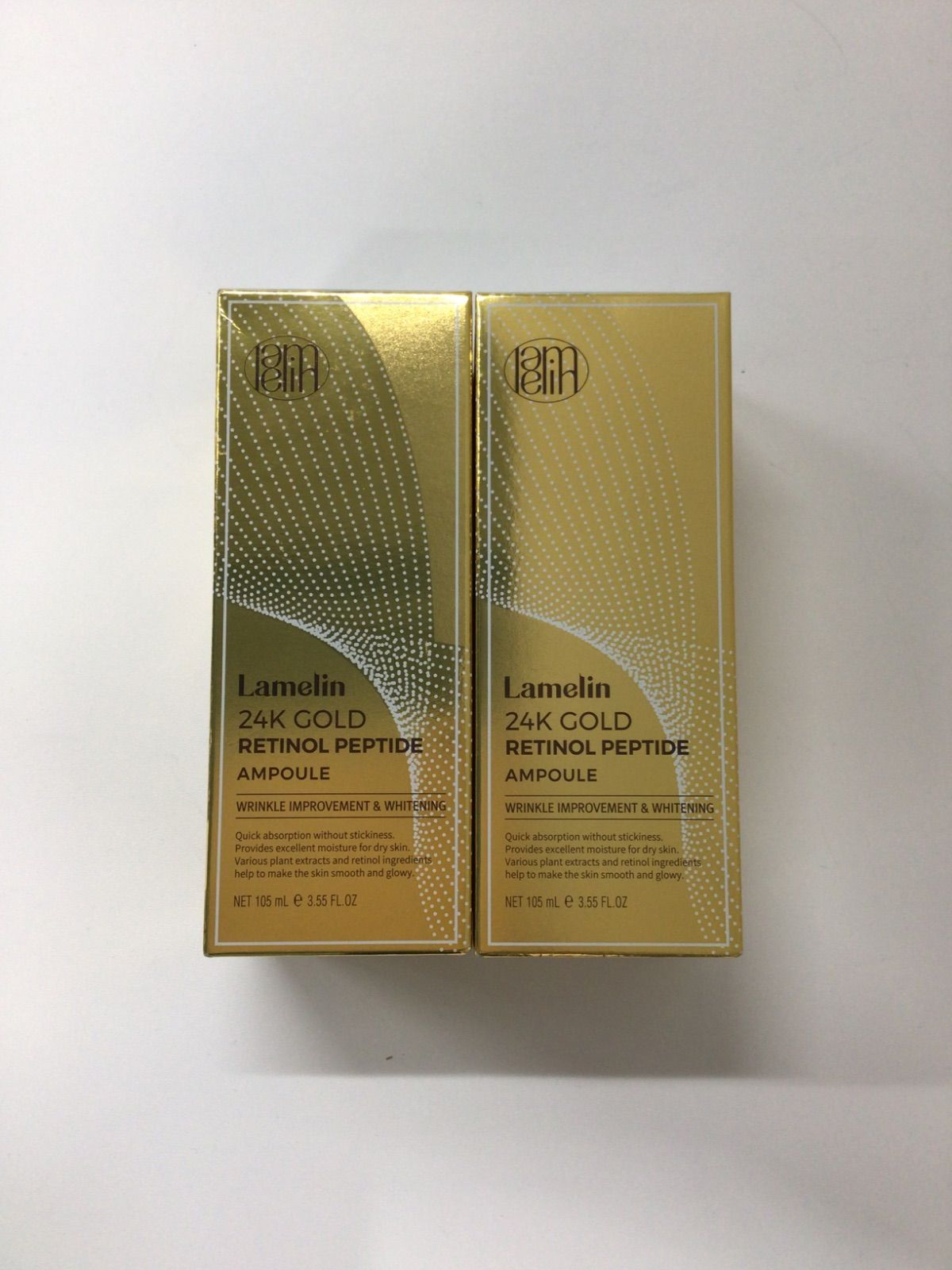 F371 Lamelin 24k G Retinol Peptide 105ml 2点セット 使用期限 2026･7･3