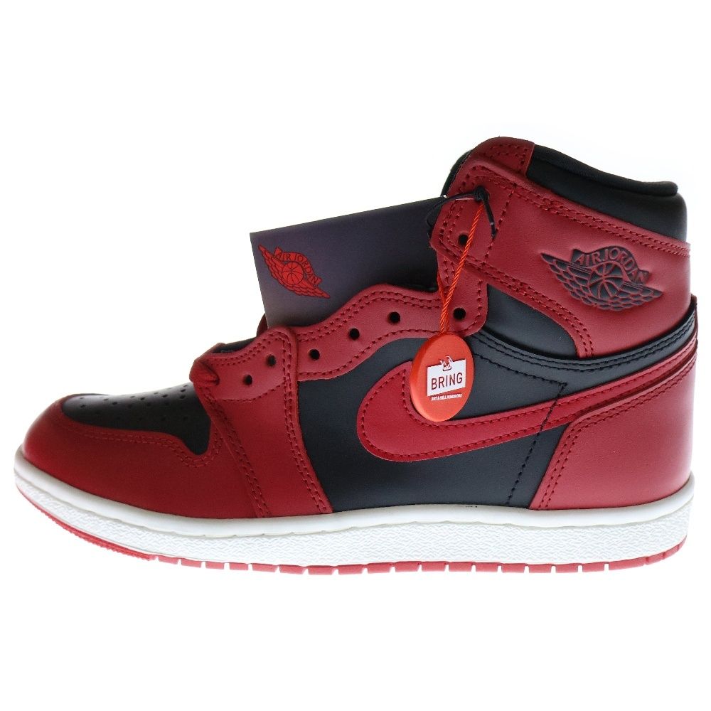 NIKE ナイキ AIR JORDAN 1 HIGH 85 VARSITY RED エアジョーダン 1 ハイ 85 バーシティレッド ハイカットスニーカー ブラック|レッド BQ4422-600 US8|26cm