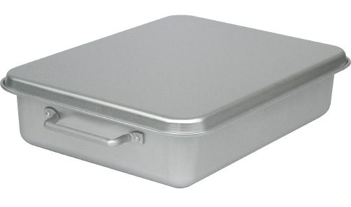 アルミ 天ぷらバット TA-470 S 蓋付 シルバーアルマイト 硫酸 468×347×H102mm 14L